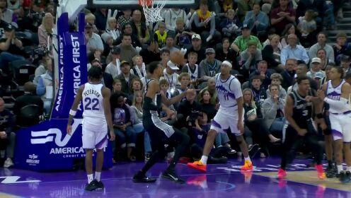 NBA常规赛 马刺 – 爵士 全场录像【全场录像+集锦】